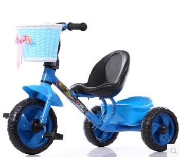 带翻斗儿童三轮车 自行车 加大座椅 整车6只轴承脚踏车